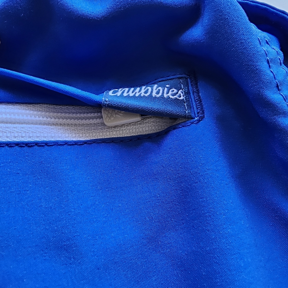 Chubbies Mens swim trunks medium 7"  blue stripes pockets lin… - Picture 3 of 5